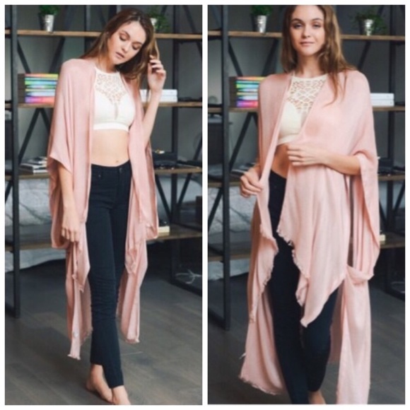 Other - New! Blush Pink K i m o n o